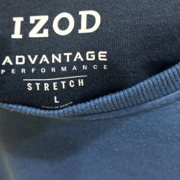 Izod Men Pullover Stretch Sweater Performance Long Sleeve Sz L… - Picture 7 of 12